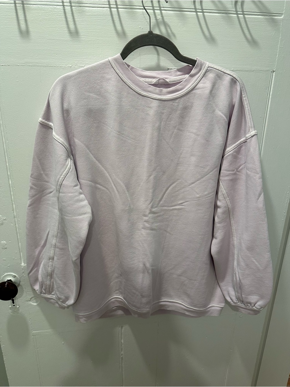 aerie Pale Lavender Pullover Sweatshirt